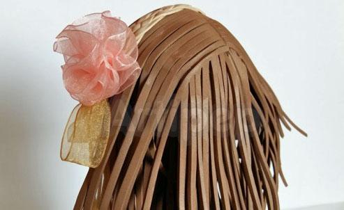 fofucha peinado niña de comunión