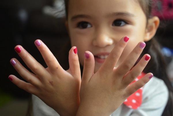 uñas decoradas para niñaas