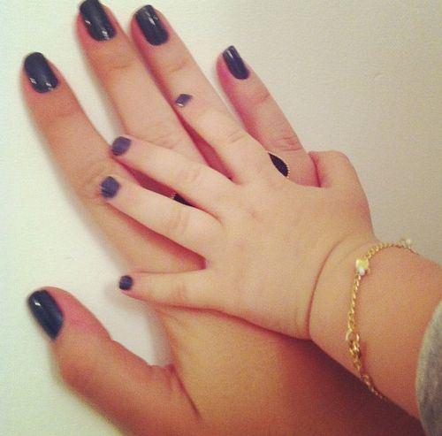 uñas de bebe decoradas