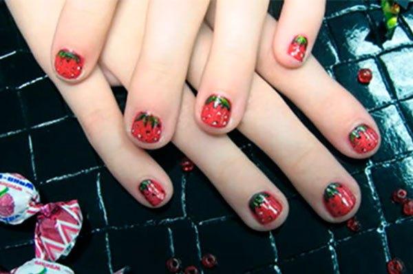 decorando uñas para niñas