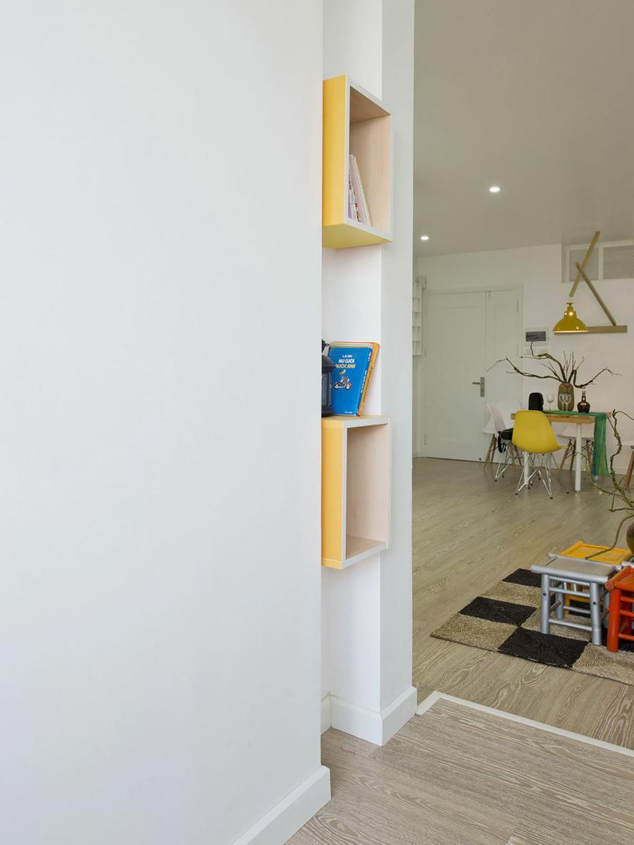 Estanterías con cajas