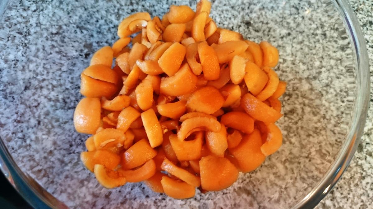 nísperos sin azúcar troceados