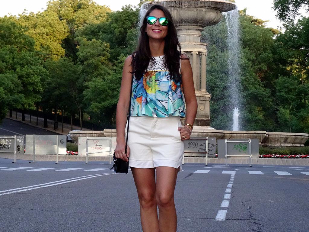 bermudas blancas looks blog de moda