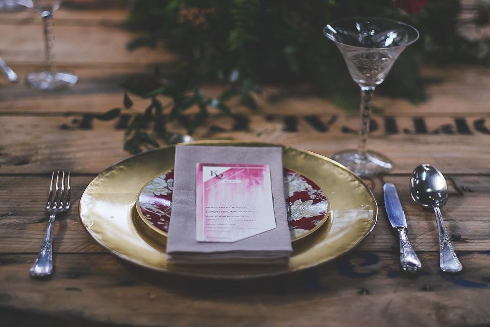 decoración de boda - una boda industrial en All Lovely Party