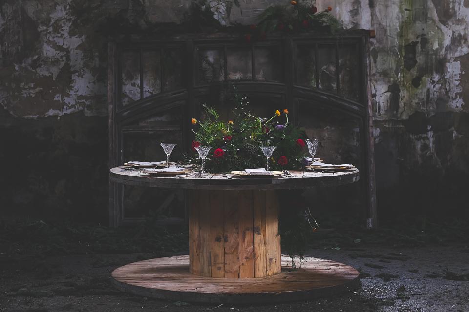 decoración de boda - una boda industrial en All Lovely Party