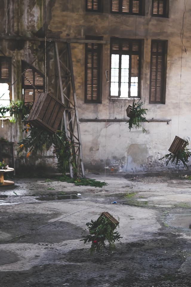 decoración de boda - una boda industrial en All Lovely Party