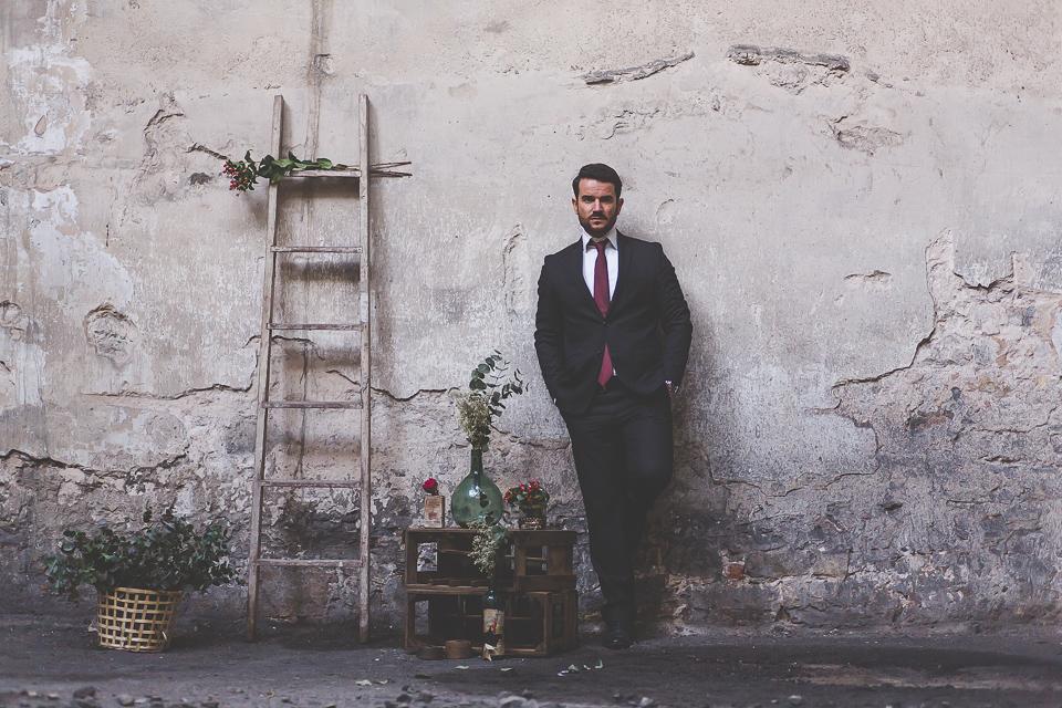 decoración de boda - una boda industrial en All Lovely Party