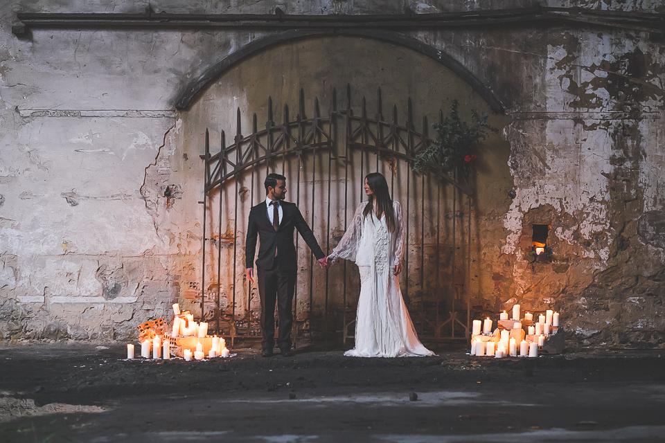 decoración de boda - una boda industrial en All Lovely Party