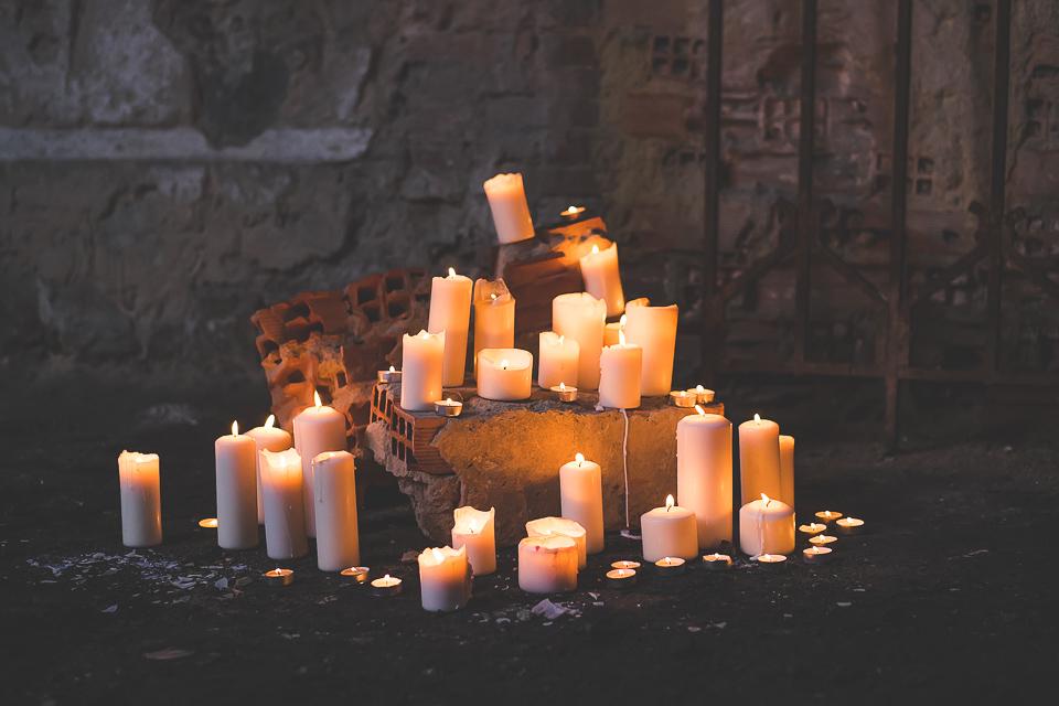 decoración de boda - una boda industrial en All Lovely Party