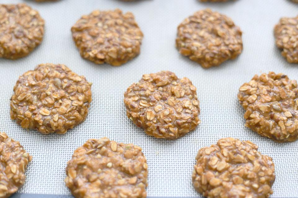 Galletas de cereales y manzana