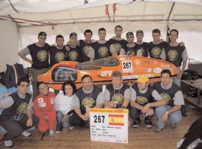 Segunda participación en la carrera con un resultado de 623 km/l.