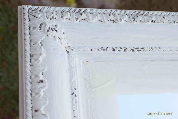 www.annecharriere.com, espejo recuperado, annie sloan pintura, 