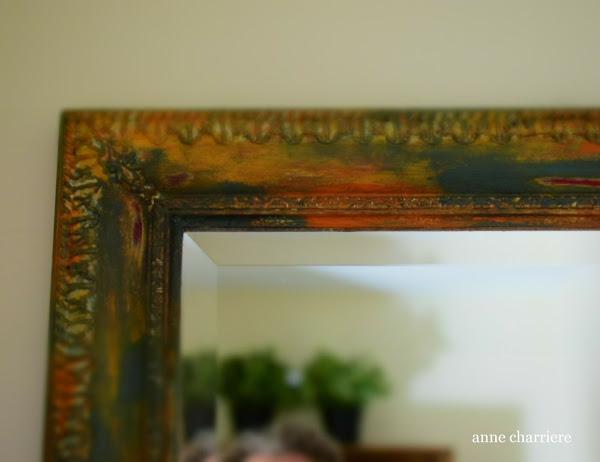 www.annecharriere.com, espejo recuperado, annie sloan pintura, 