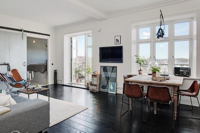 Detalles de estilo suelo negro