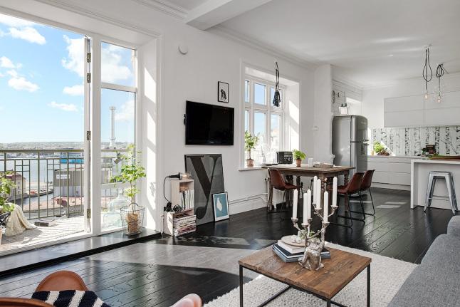 Detalles de estilo casa sueca