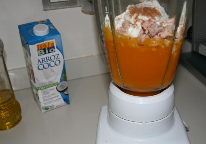 02. Claras y pure para souffle zanahoria y atun en blog de fitness