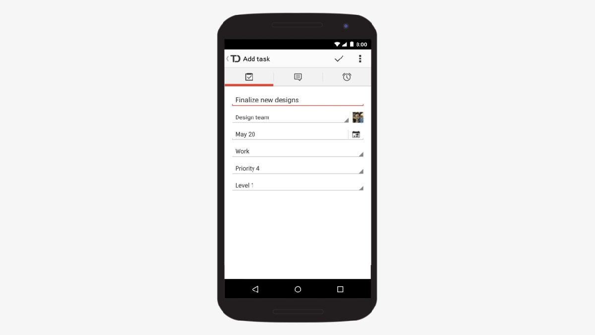 Todoist for Androi old to new transformation
