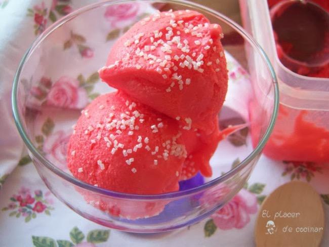 recetas de helados de chicle