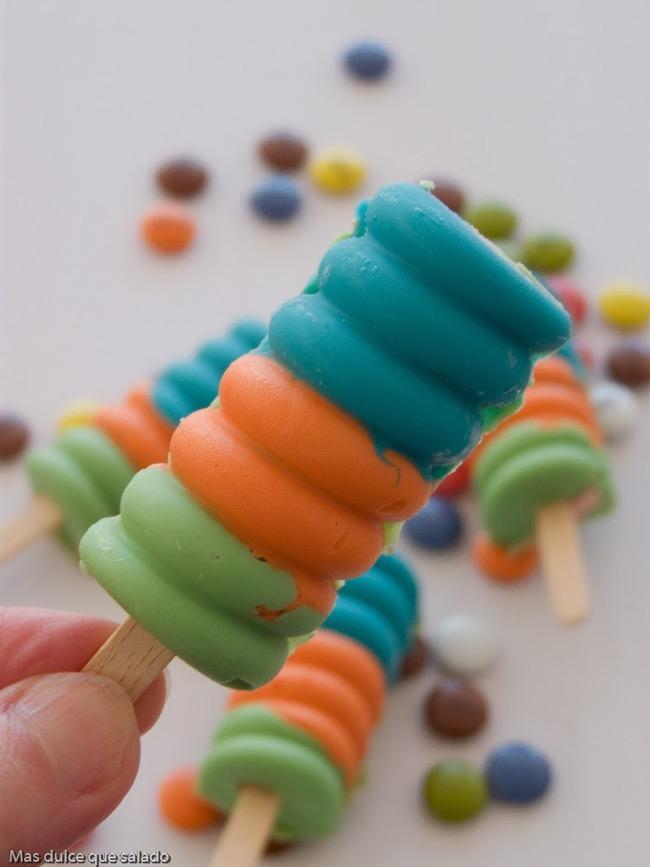 recetas de helado con nubes y lacasitos