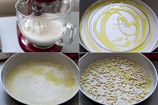 receta paso a paso de coca de piñones