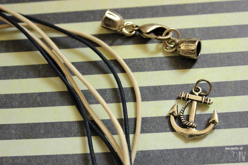 materiales para hacer pulsera marinera