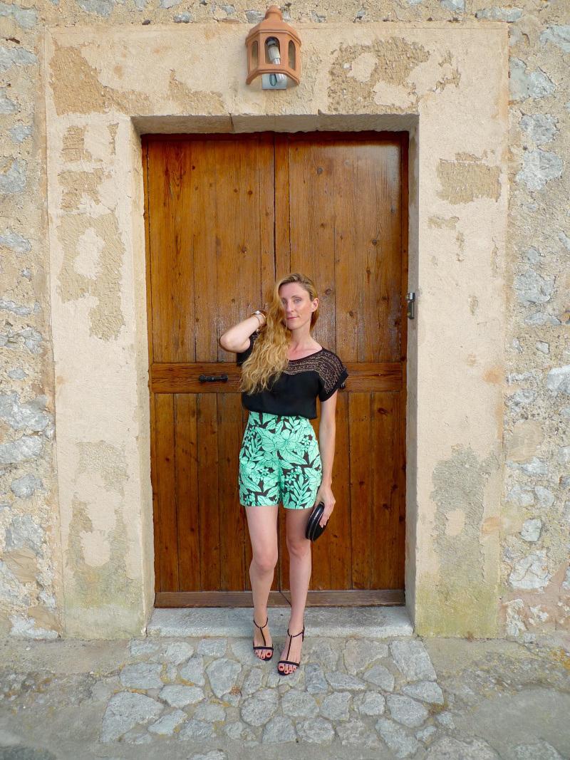 Green Shorts For Dinner paula casielles livelove-polly 4