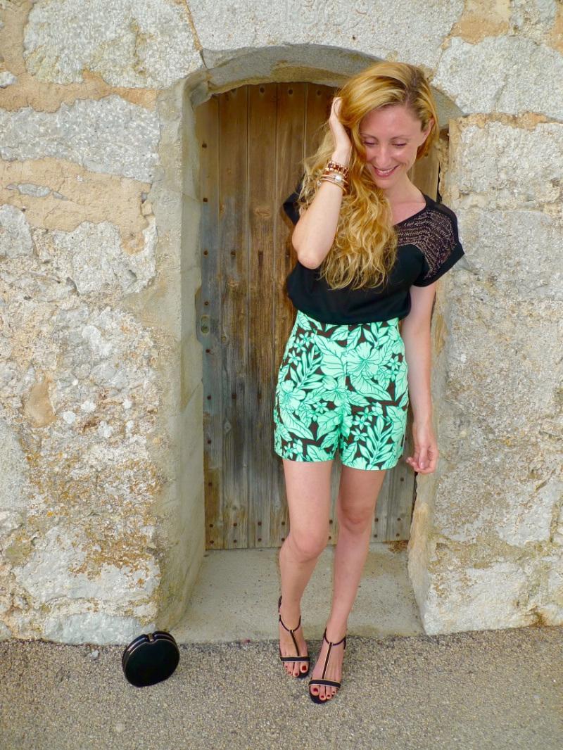 Green Shorts For Dinner paula casielles livelove-polly 5