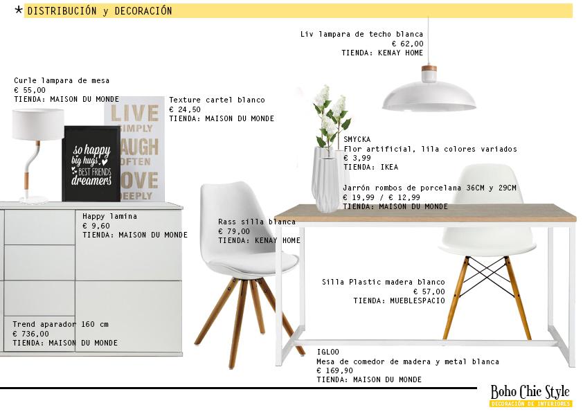 Proyecto Interiorismo: Un salón de estilo nórdico.