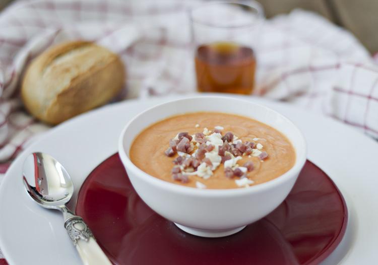 cómo hacer salmorejo