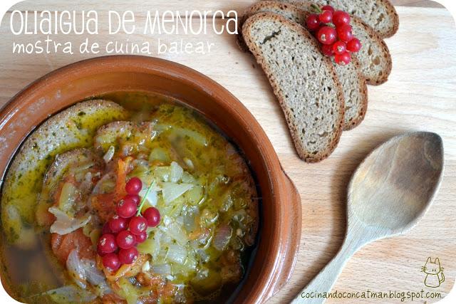 oliaigua de menorca