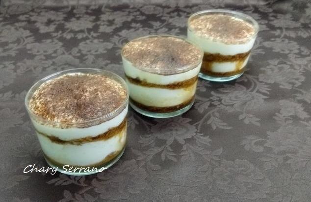 VASITOS DE TIRAMISÚ LIGERO (con menos calorías)