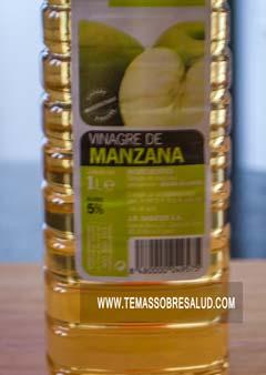 vinagre de sidra de manzana