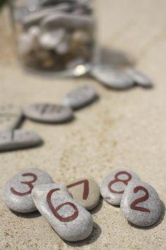 number stones