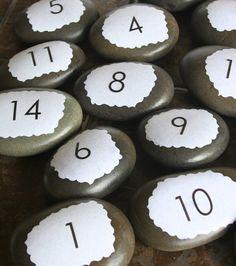 Number stones