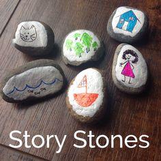 DIY Story Stones #di