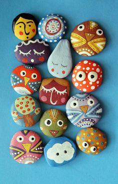DIY: painted rocks (