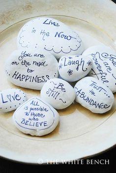 Affirmation Stones.
