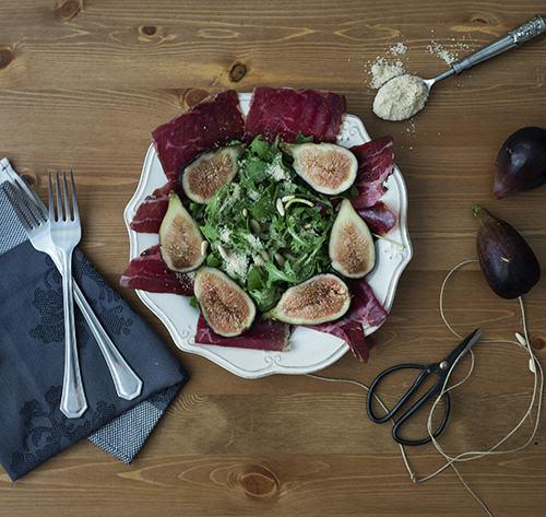 ensalada de cecina paleo