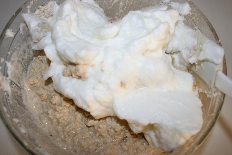 04. claras de huevo para plumcake fit