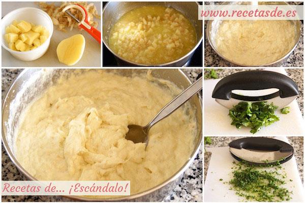 Como preparar brandada de bacalao con salsa verde