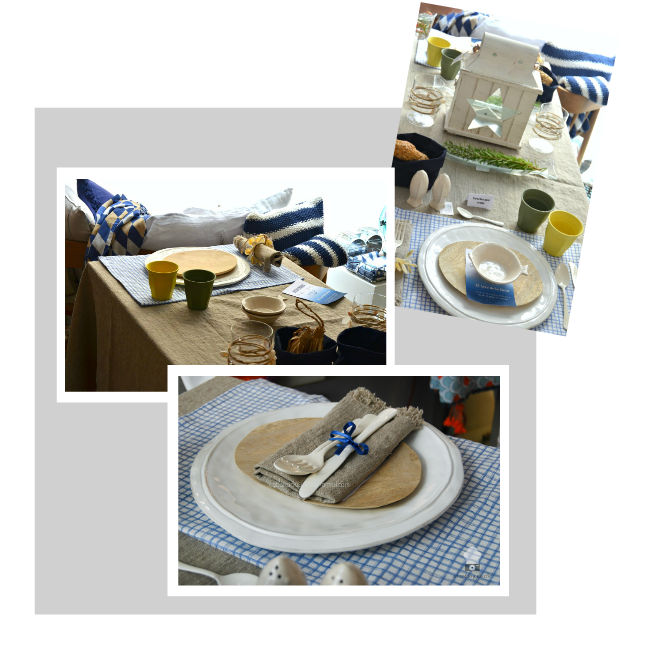 curso, arte, mesa, protocolo, decoración, organización,summer, verano, beach, playa, azul, blue, made in charme, el balcón de alicia , DIY, handmade
