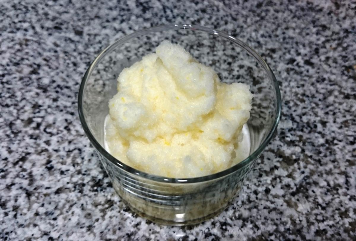 receta sorbete de limón sin azúcar para diabéticos