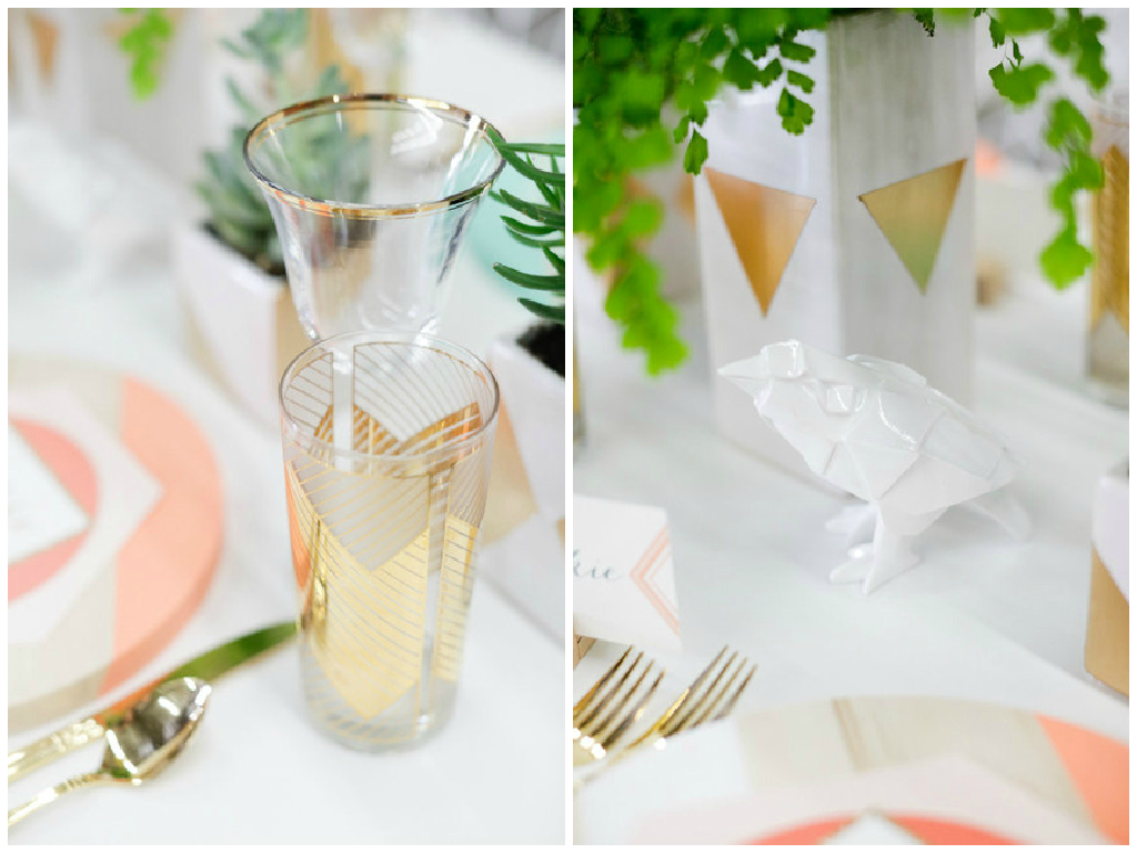 fiesta geométrica - Decoración de fiestas en All Lovely Party