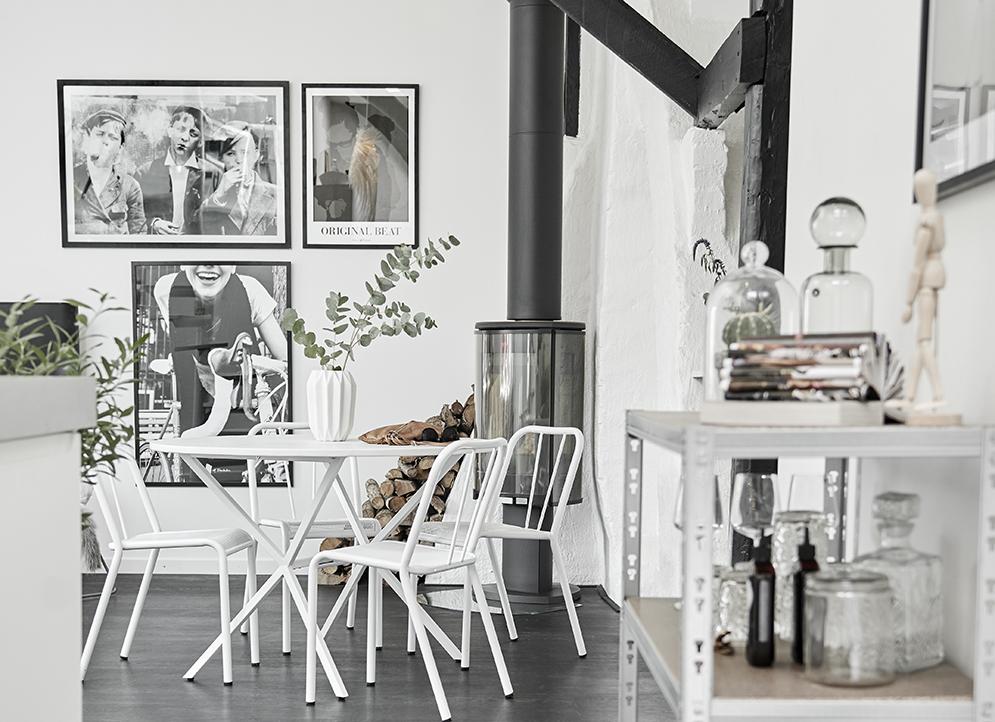 Blanco y negro: Ideas para decorar un apartamento con un estilo contemporáneo.