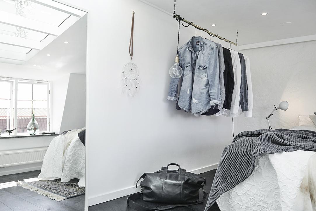 Blanco y negro: Ideas para decorar un apartamento con un estilo contemporáneo.