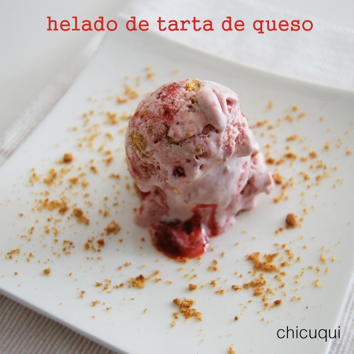 helado tarta de queso cheesecake ice cream chicuqui.com