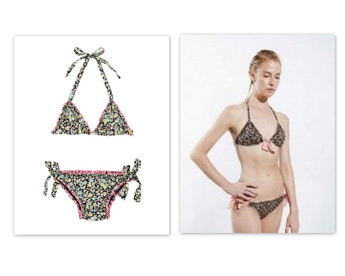 bikini como un pez en el agua vía www.decharcoencharco.com