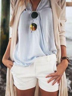 LOOKBOOK SHORTS BLANCOS WWW.DECHARCOENCHARCO.COM