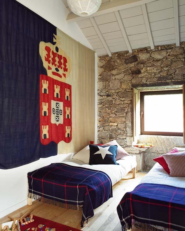 dormitorio juvenil estilo vintage