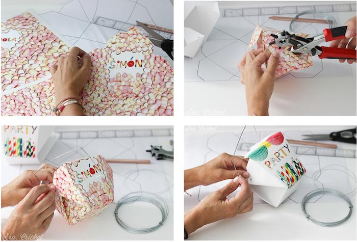 hacer una caja china Sra. Cricket